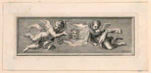 Vignette con Angeli e Strumenti della Passione