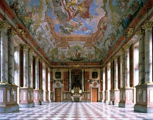 La Sala di Marmo nella chiesa abbaziale di St. Florian