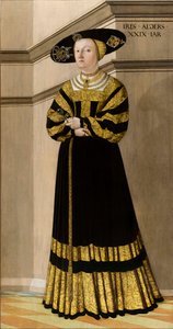 Ritratto di Anna von Rosental, 1529 da Jakob Seisenegger