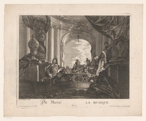 Allegoria della musica da Jakob Wangner