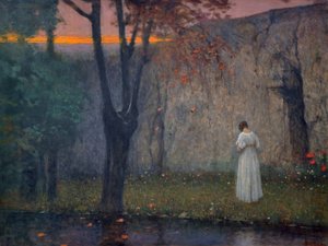 Alba autunnale da Jakub Schikaneder