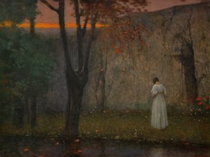 Alba autunnale, 1910 da Jakub Schikaneder