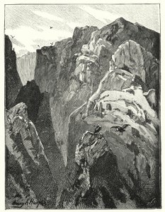 Le montagne vicino a Gerico (litografia)