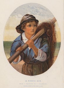 Un ragazzo pescatore da James (after) Drummond