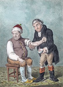Salasso da James (after) Gillray