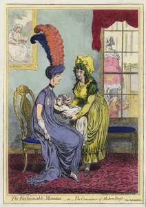 Allattamento al seno, La mamma alla moda, o La convenienza del vestito moderno