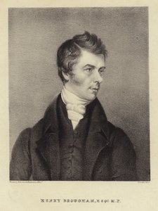 Henry Brougham da James (after) Lonsdale