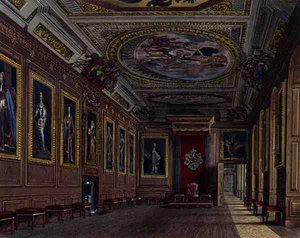 La Camera della Presenza del Re, Castello di Windsor, da 