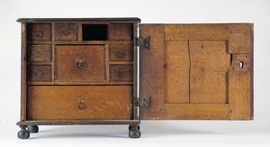 Il mobile intagliato e applicato di Joseph e Bathsheba Pope, Salem, Massachusetts da James (attr. to) Symonds