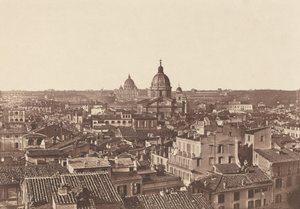 Veduta di Roma, c. 1855 (foto) da James (attr.to) Anderson