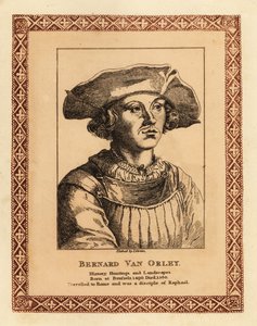 Bernard van Orley, artista rinascimentale fiammingo da James (c.1780 after 1820) Girtin