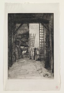 W. Jones, calcinatore, Thames Street da James Abbott McNeill Whistler