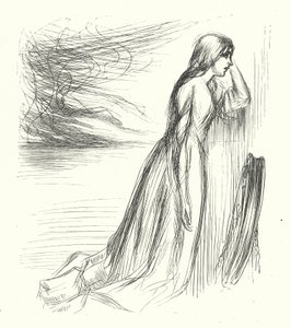 "Ha lasciato la sua casa" (incisione) da James Abbott McNeill (after) Whistler