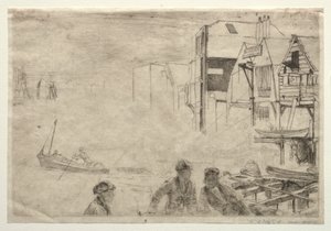 Un molo da James Abbott McNeill Whistler