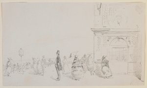 Un gruppo di figure su un