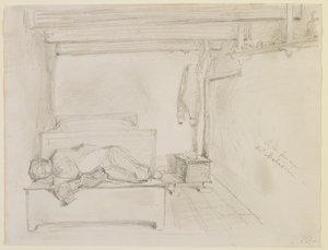 Alla fattoria di Maladrie da James Abbott McNeill Whistler