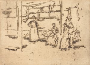 Dopo la Vendita, Hounsditch, ca. 1886-1888 da James Abbott McNeill Whistler