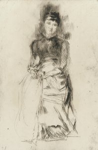 Agnes, c.1873-75 da James Abbott McNeill Whistler