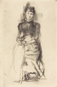 Agnes, c. 1873-1875 da James Abbott McNeill Whistler