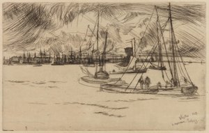 Amsterdam, dal Tolhuis, 1863