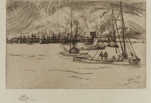 Amsterdam, dal Tolhuis, 1863