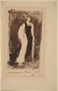 Arrangiamento in nero - No.3 da James Abbott McNeill Whistler