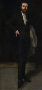 Composizione in nero: Ritratto di F. R. Leyland