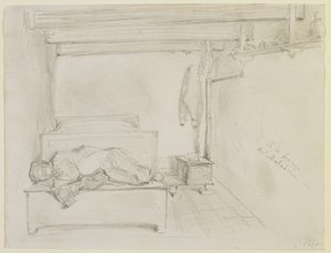 Alla fattoria di Maladrie, 1858 da James Abbott McNeill Whistler
