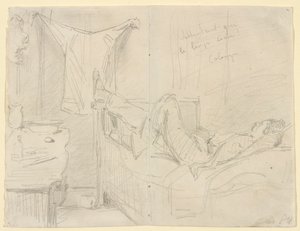 Aspettando che il bucato si asciughi! Colonia, 1858