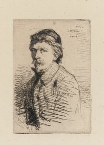 Auguste Delatre, 1858 da James Abbott McNeill Whistler