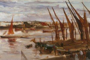 Battersea Reach, c. 1863 da James Abbott McNeill Whistler
