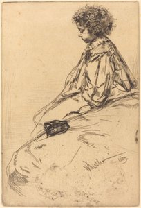 Bibi Lalouette, 1859 da James Abbott McNeill Whistler