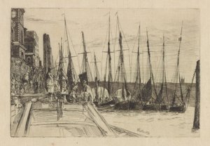 Billingsgate, 1859 da James Abbott McNeill Whistler