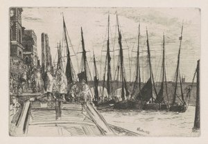 Billingsgate, 1859 da James Abbott McNeill Whistler