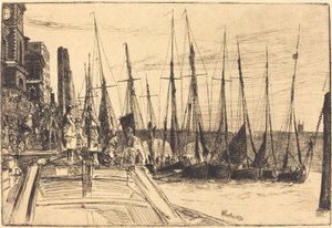 Billingsgate, 1859 da James Abbott McNeill Whistler