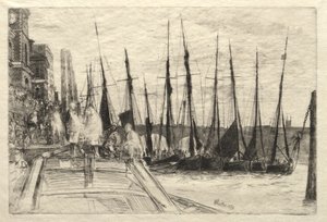 Billingsgate, 1859 da James Abbott McNeill Whistler