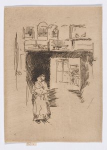 Negozio di uccelli - Seven Dials, c.1886-88