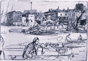Black Lion Wharf da James Abbott McNeill Whistler