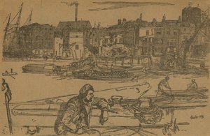 Molo del Leone Nero da James Abbott McNeill Whistler