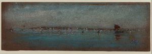 Blu e argento - Le isole, Venezia da James Abbott McNeill Whistler