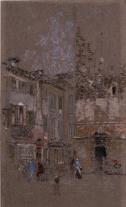 Campanile Santa Margherita, 1879-80 da James Abbott McNeill Whistler
