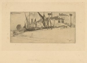 Chelsea Wharf da James Abbott McNeill Whistler