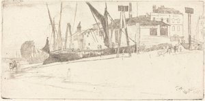 Chelsea Wharf da James Abbott McNeill Whistler