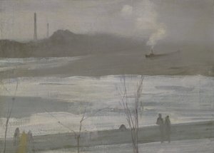 Chelsea sul ghiaccio da James Abbott McNeill Whistler
