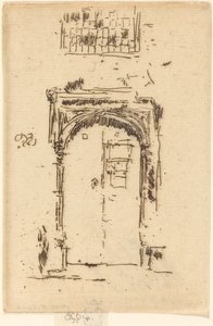Porta della Chiesa, Edgemere da James Abbott McNeill Whistler