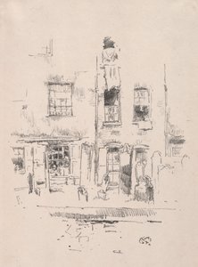 Cimitero, 1887 da James Abbott McNeill Whistler