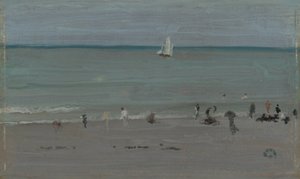 Scena costiera, bagnanti, 1884-85 da James Abbott McNeill Whistler