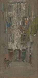 Corte del Paradiso da James Abbott McNeill Whistler