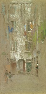 Corte del Paradiso, 1880 da James Abbott McNeill Whistler