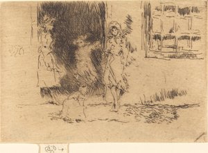 Porta del cottage, c. 1884-1886